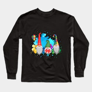 autism gnomes Long Sleeve T-Shirt